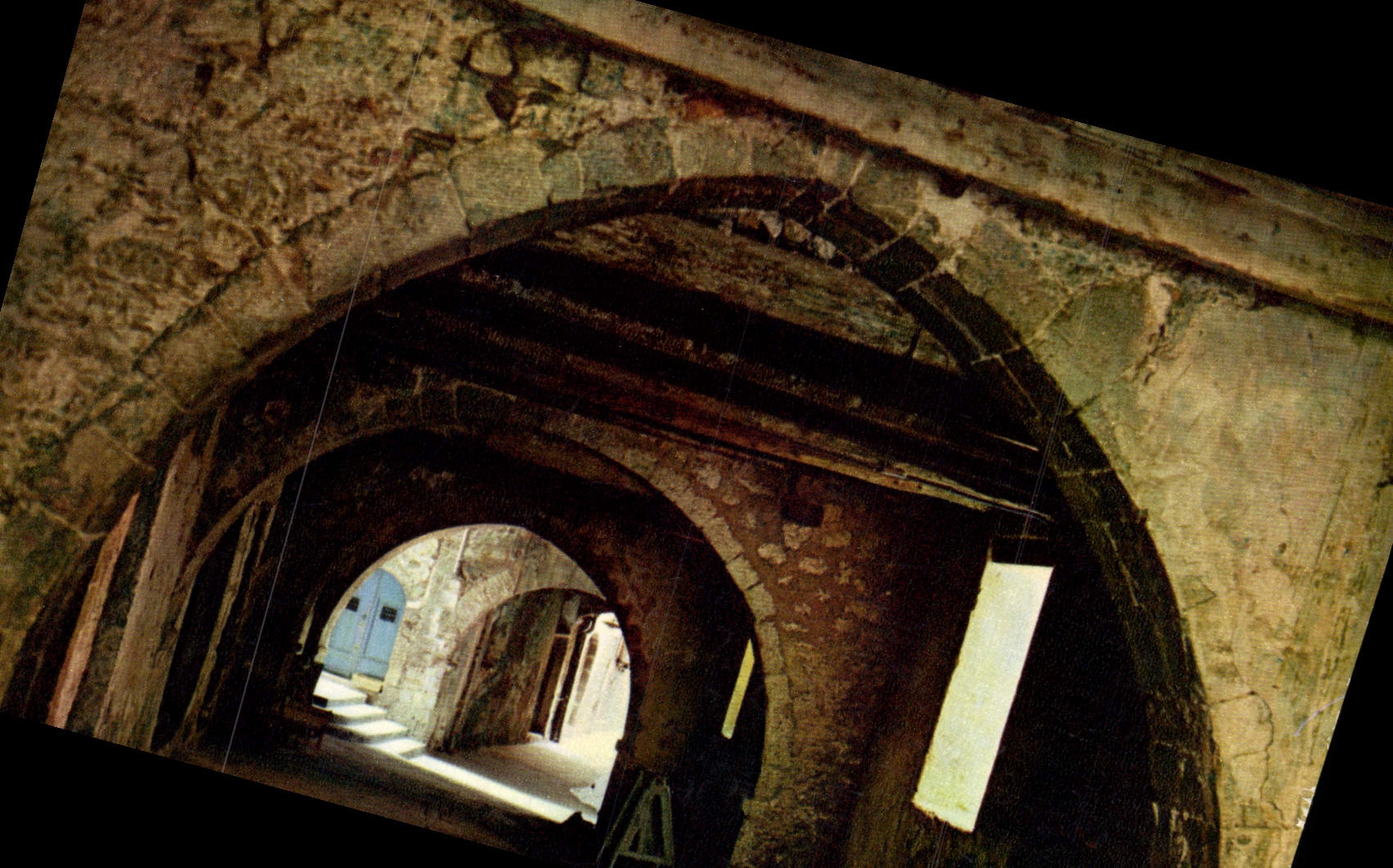 CPM Villefranche Sur Mer Rue Obscure