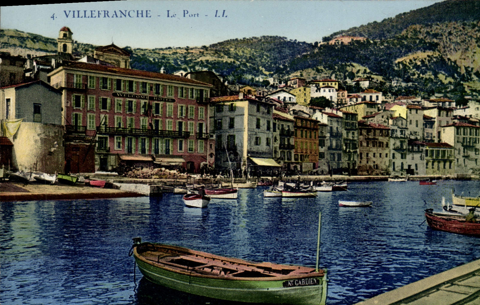 CPA Villefranche Le Port Bateaux