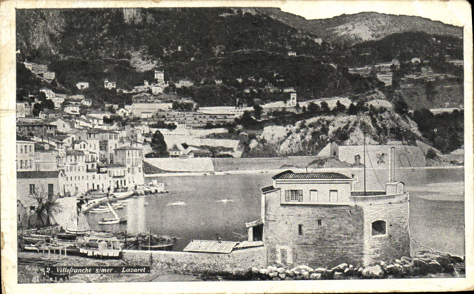 CPA Villefranche Lazaret