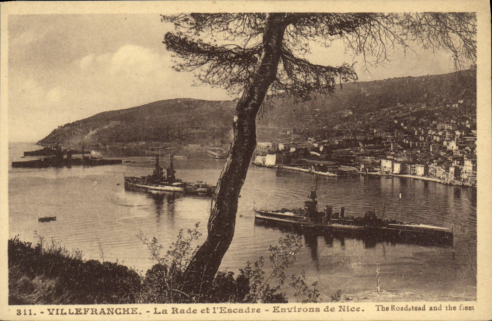 CPA Villefranche La Rade et l'Escadre Bateaux