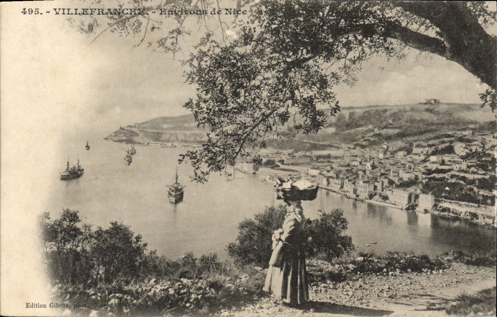 CPA Villefranche Environs de Nice