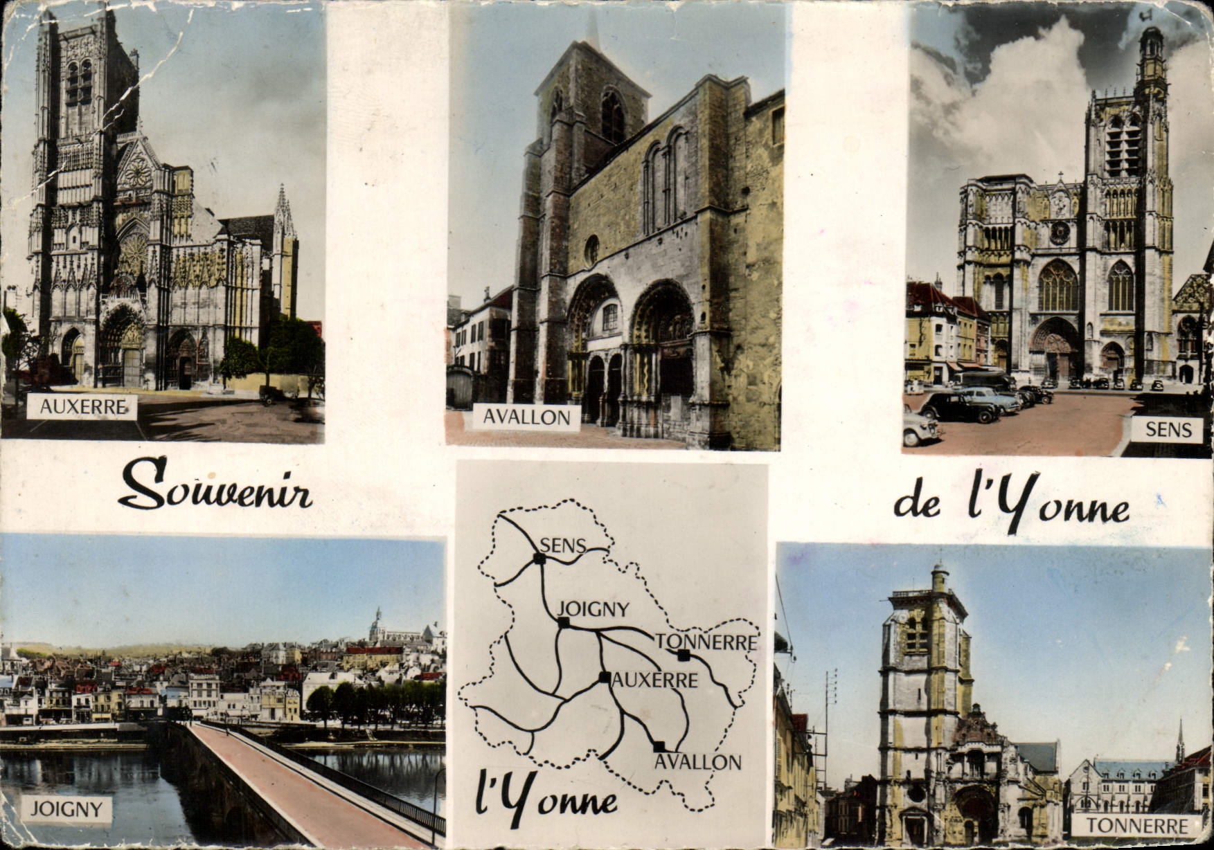 MODERN CARD Auxerre Avallon Sens Joigny Thunder