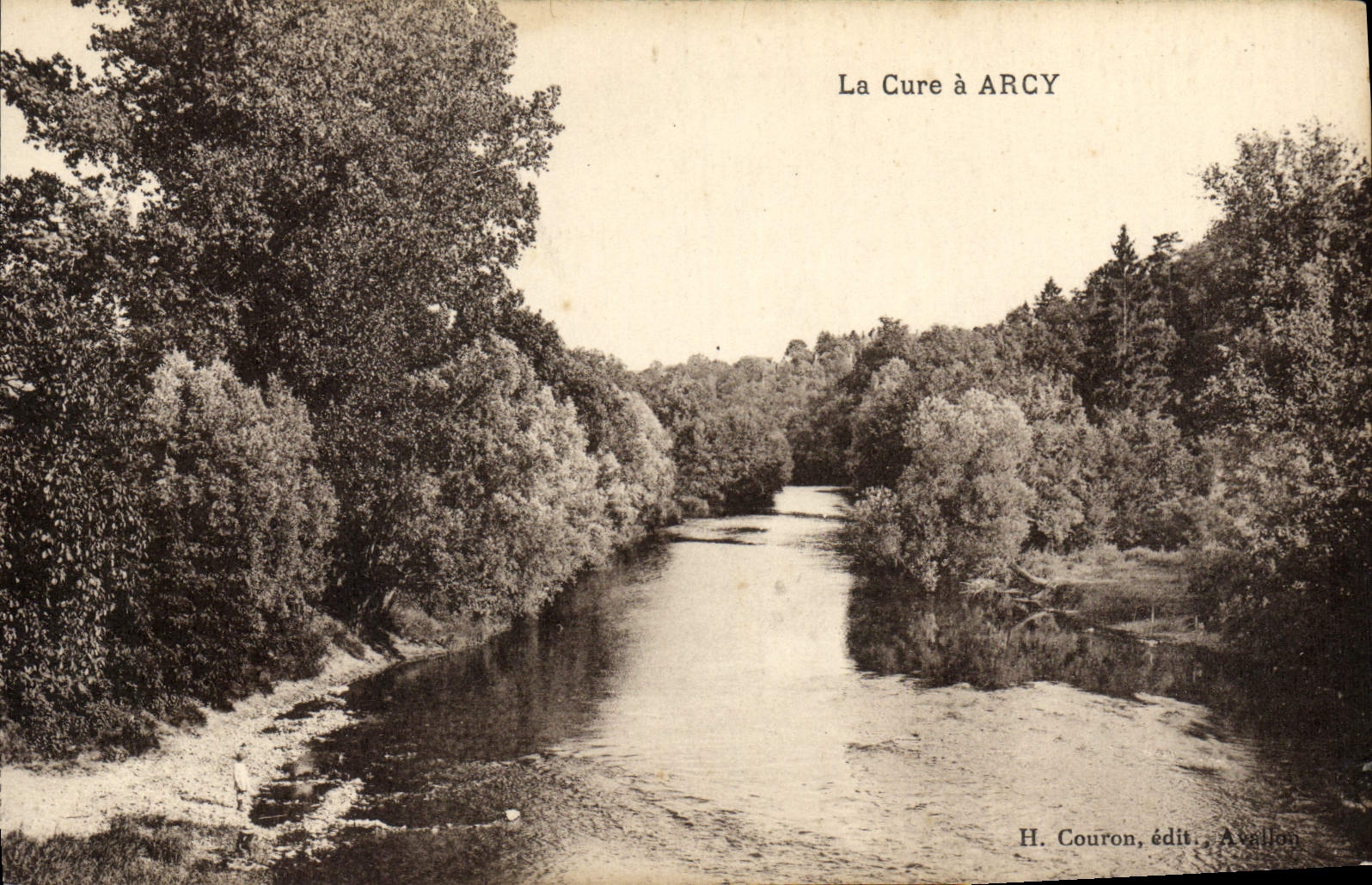 VINTAGE POSTCARD Arcy On Cury the Cure