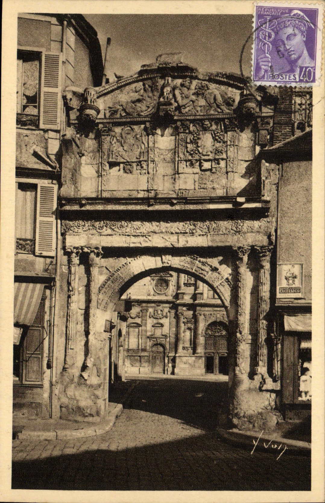 CPA Auxerre Porte Saint Pere