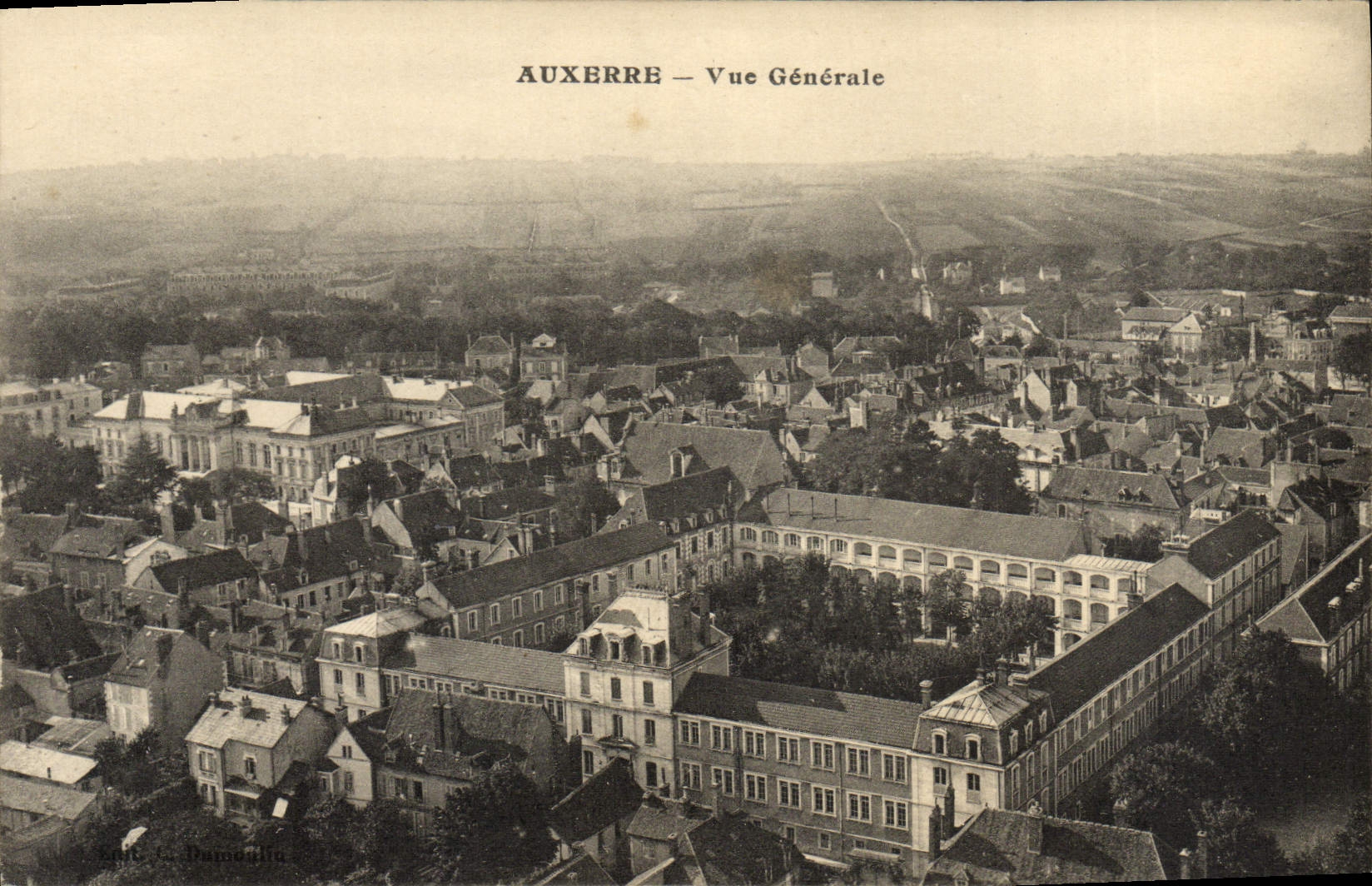 CPA Auxerre Vue Generale