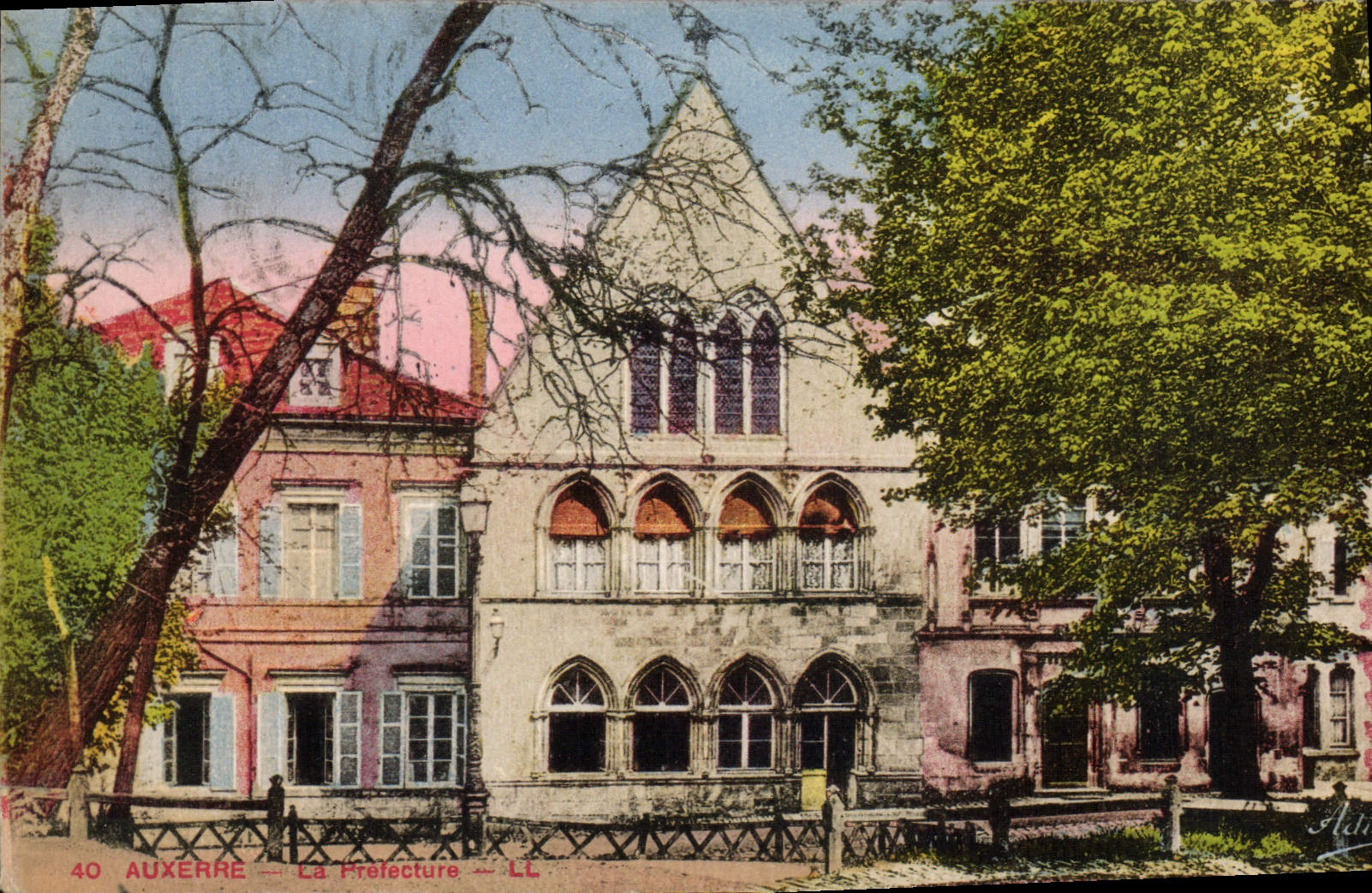 CPA Auxerre La prefecture