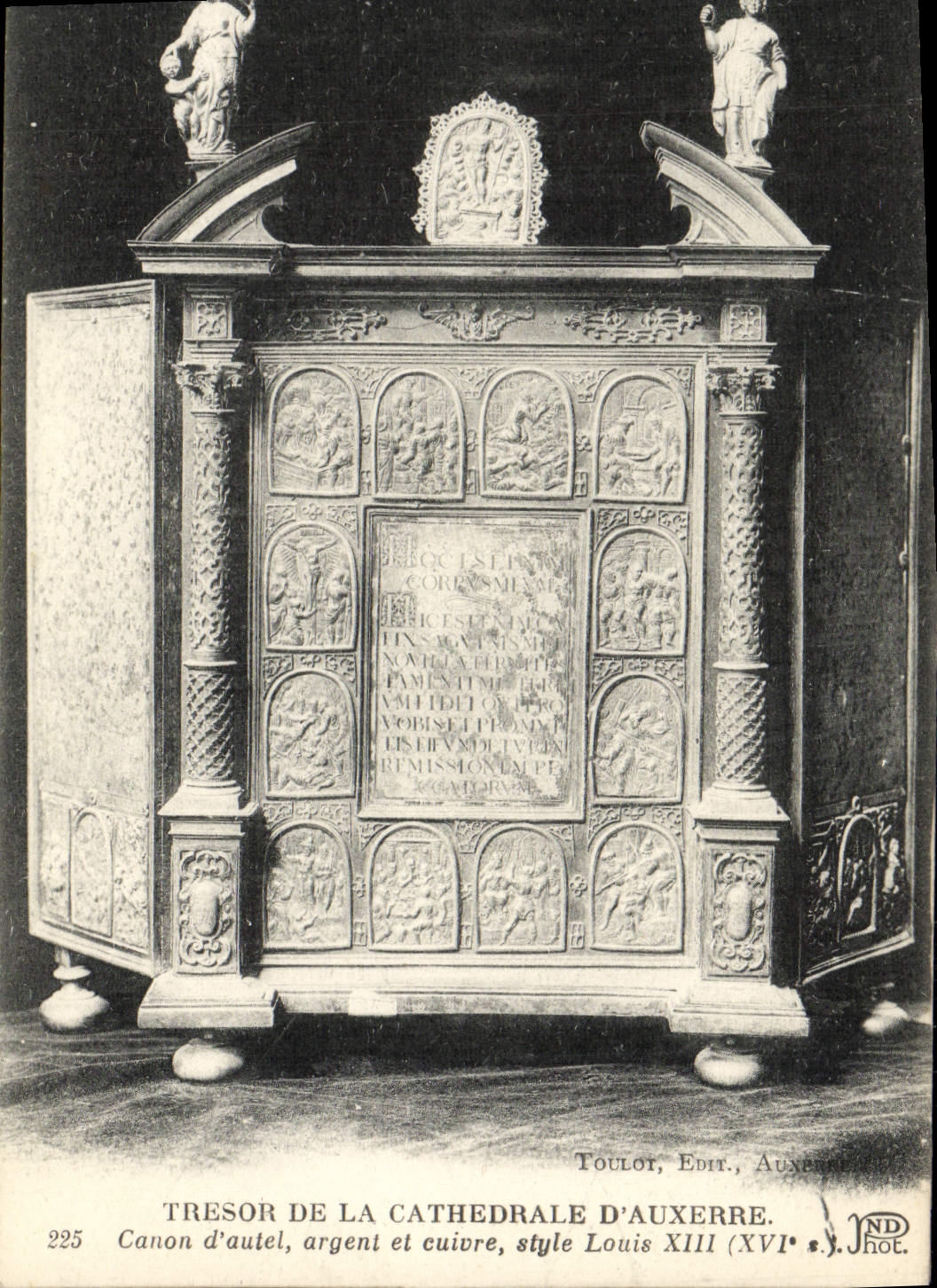CPA Auxerre Tresor De La Cathedrale Canon d'autel