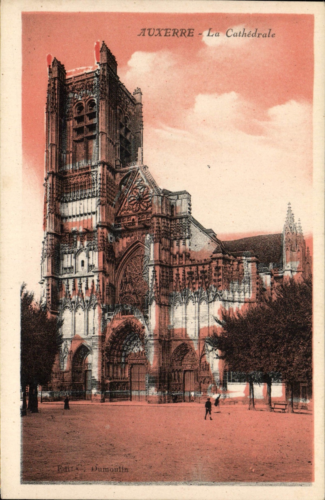 CPA Auxerre La Cathedrale