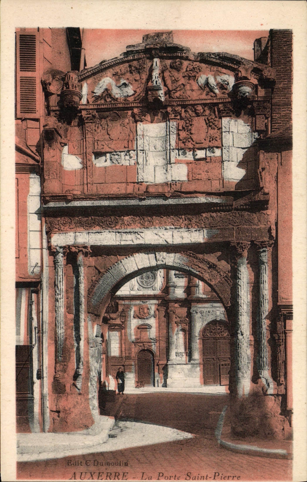 CPA Auxerre La Porte Saint Pierre