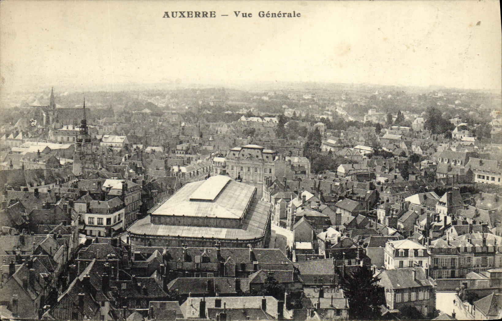 CPA Auxerre Vue Generale