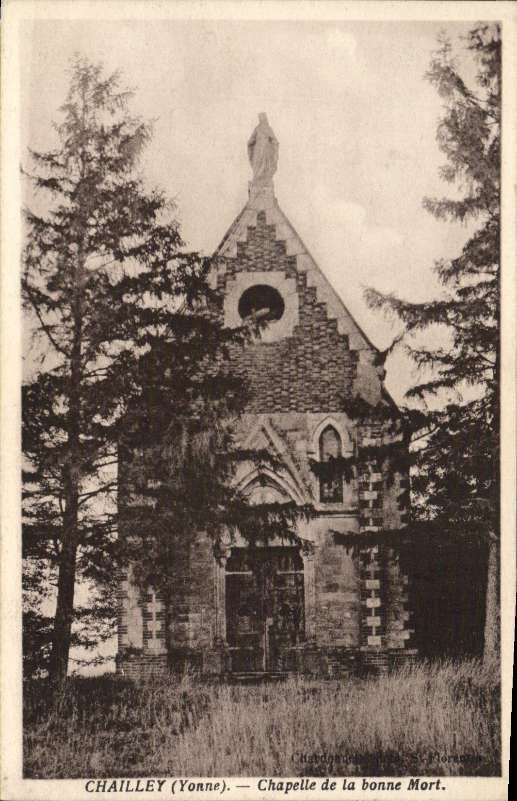 CPA Chailley Chapelle De La Bonne Mort
