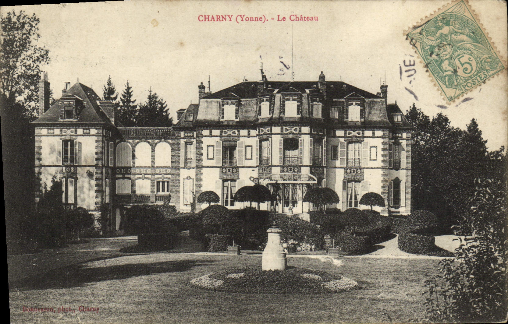 CPA Charny Le Chateau