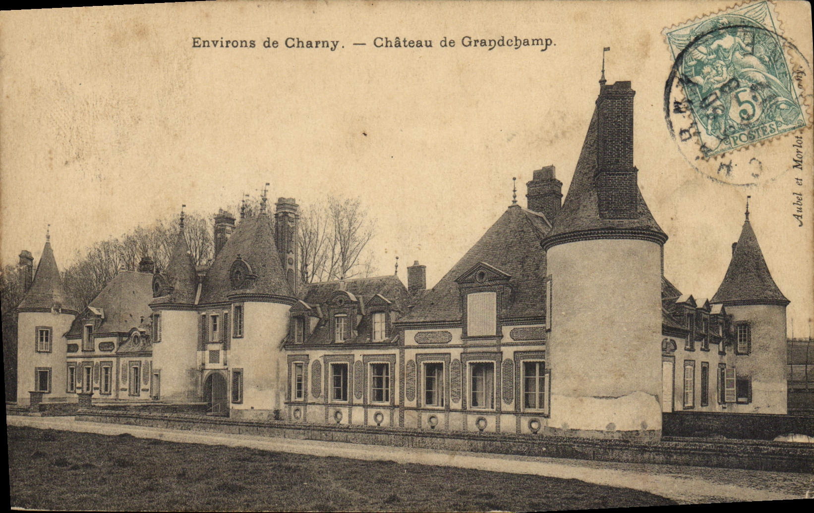 CPA Environs De Charny Chateau De Grandchamp
