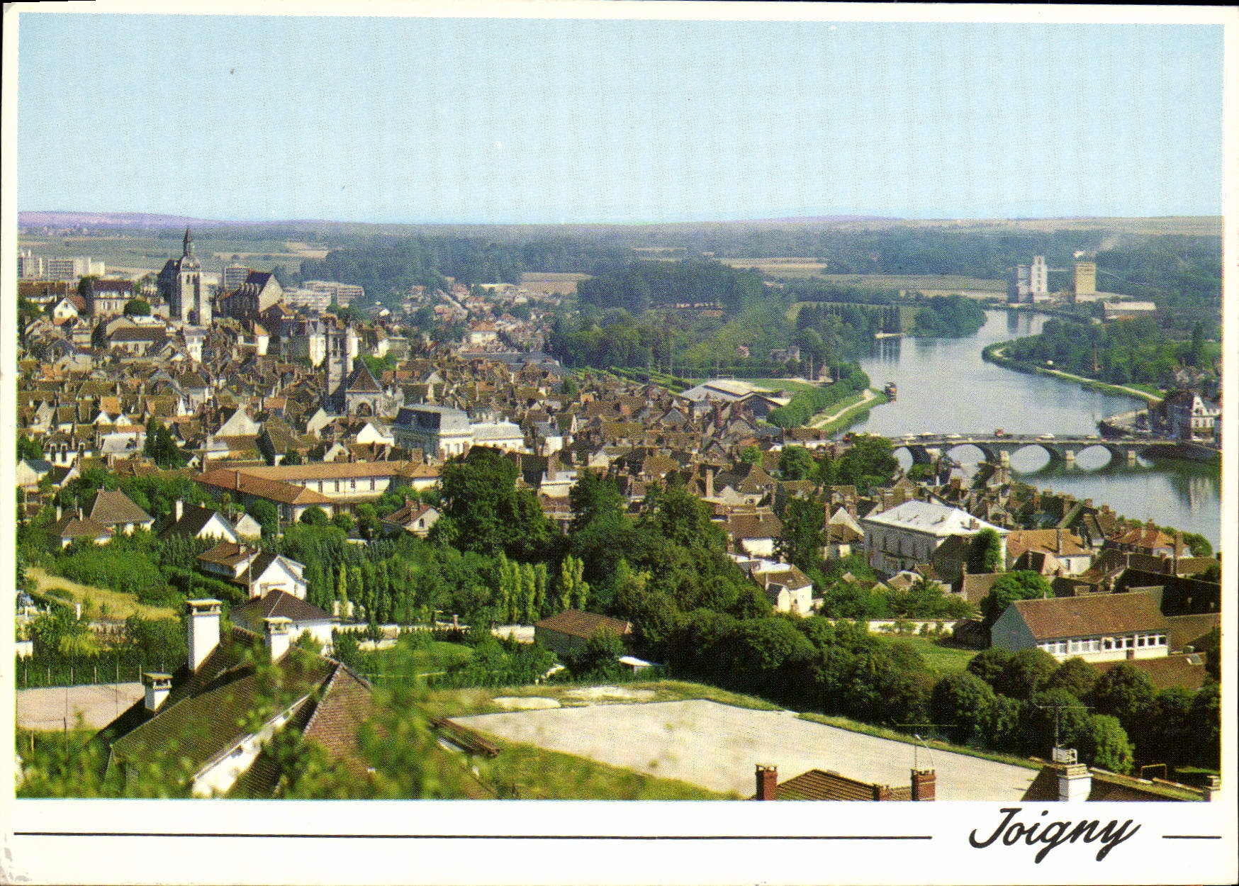 CPM Joigny Vue Generale