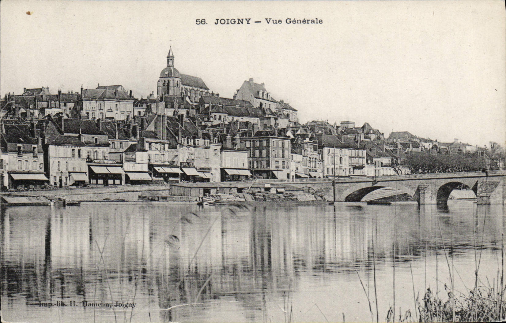 CPA Joigny Vue Generale