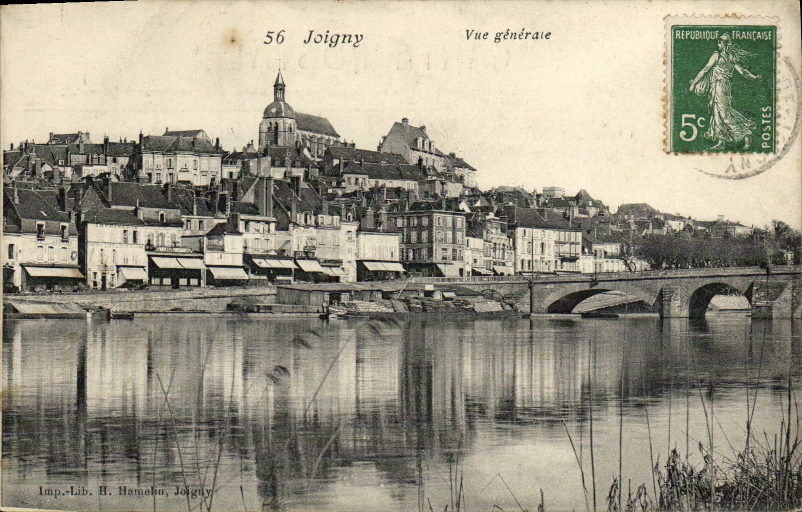 CPA Joigny Vue Generale