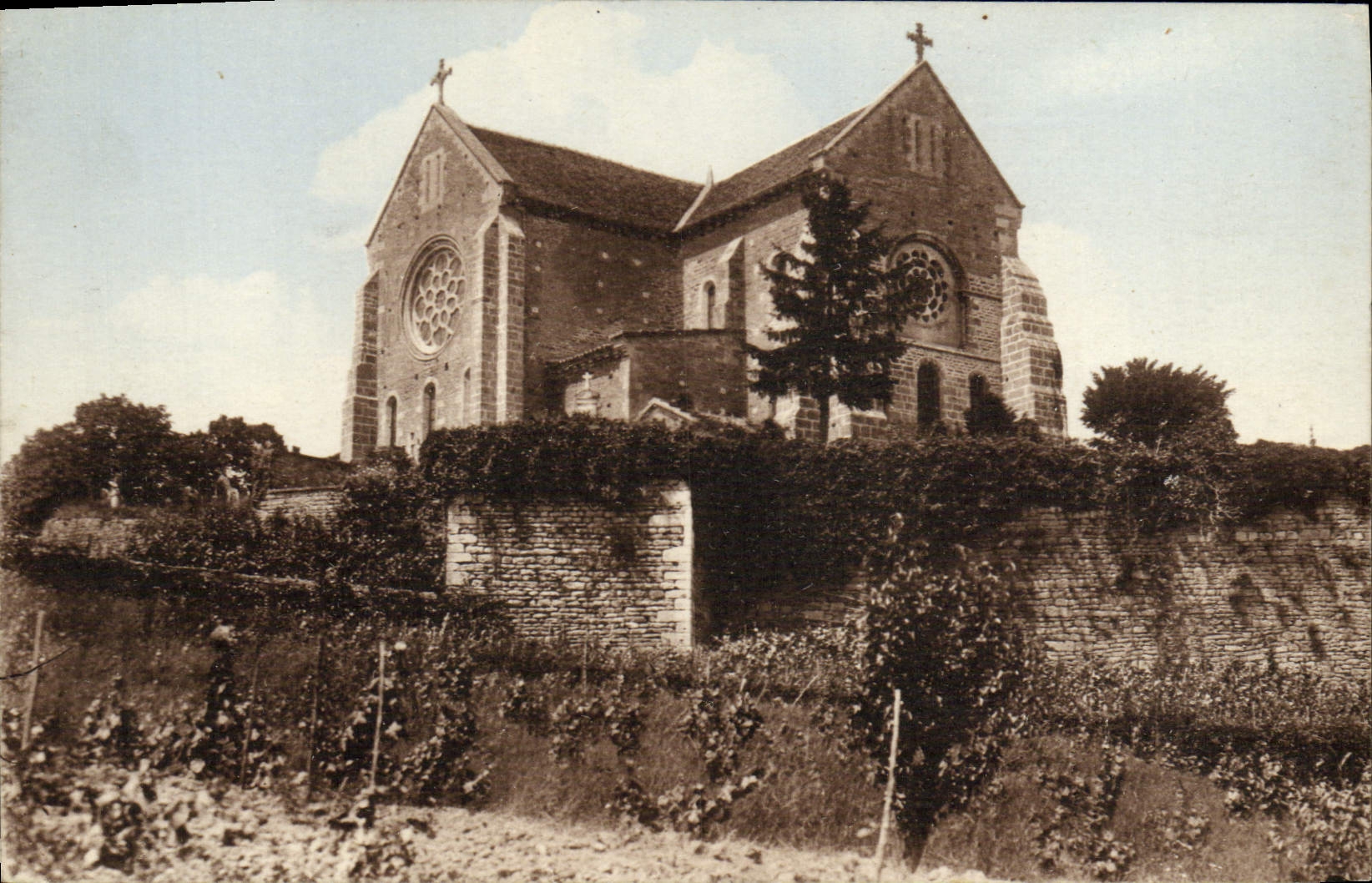 CPA Montreal Les Anciens Remparts et I'Eglise
