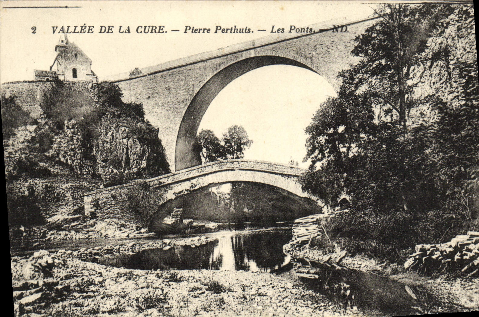 CPA Vallee de la Cure Pierre Perthuis Les Ponts