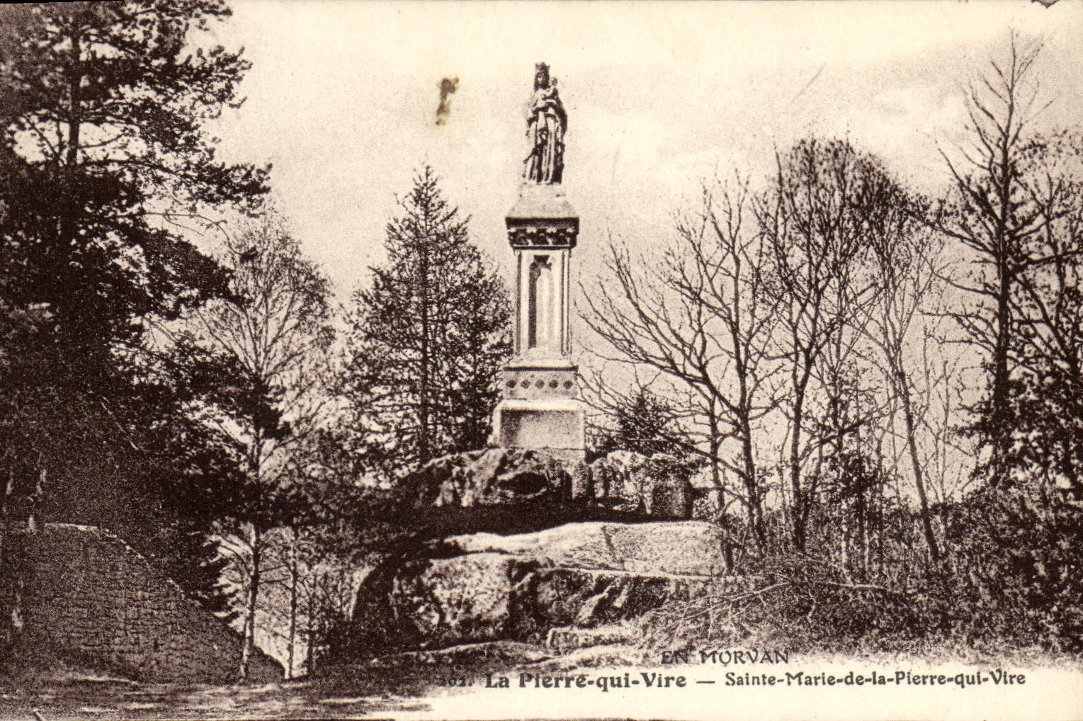 CPM La Pierre qui Vire Sainte Marie de la Pierre qui Vire