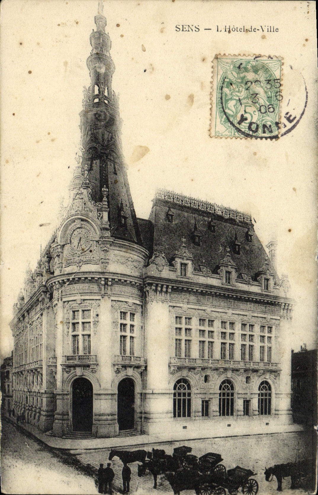 CPA Sens L'Hotel de Ville