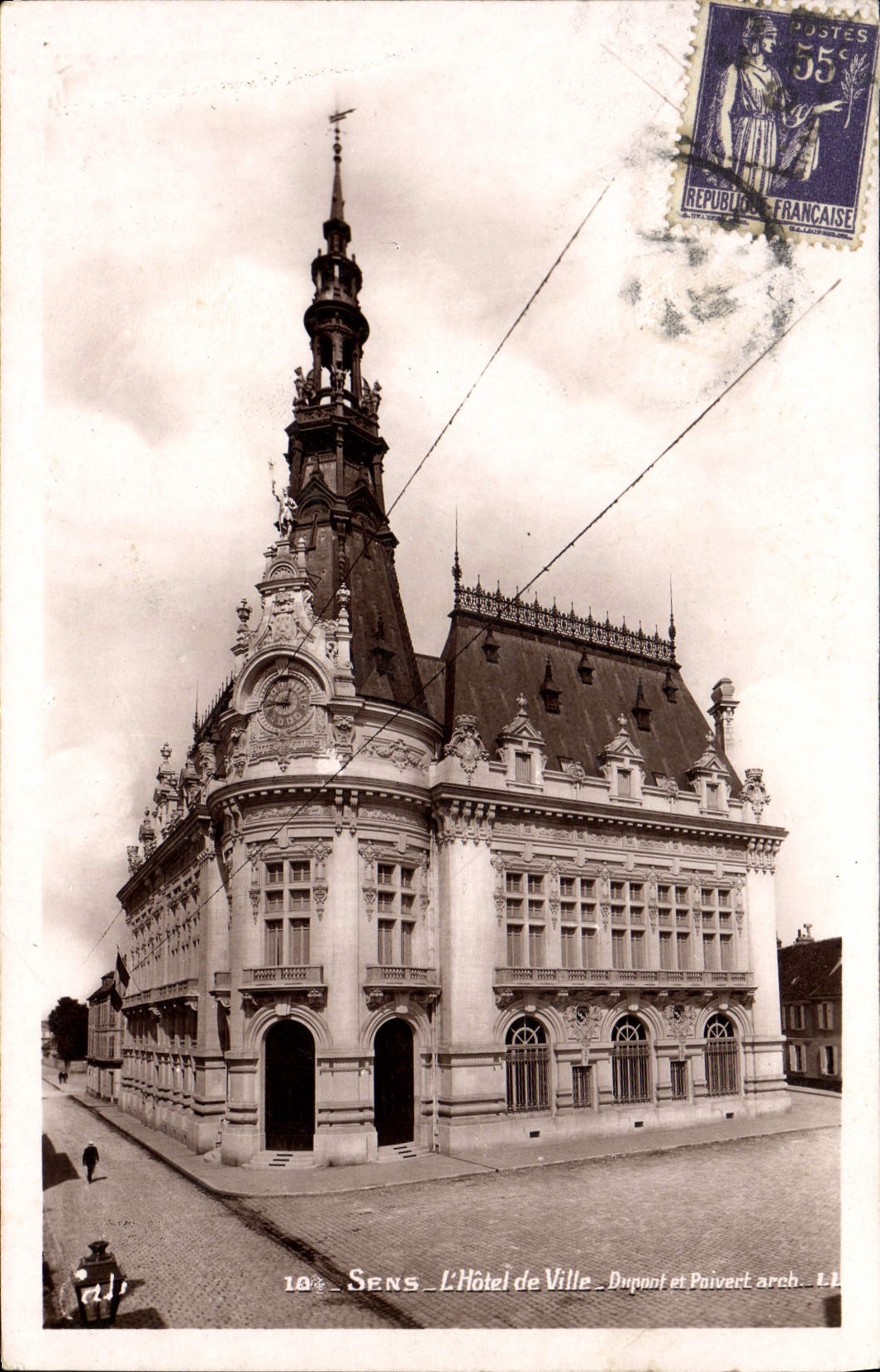 CPA Sens L'Hotel de Ville