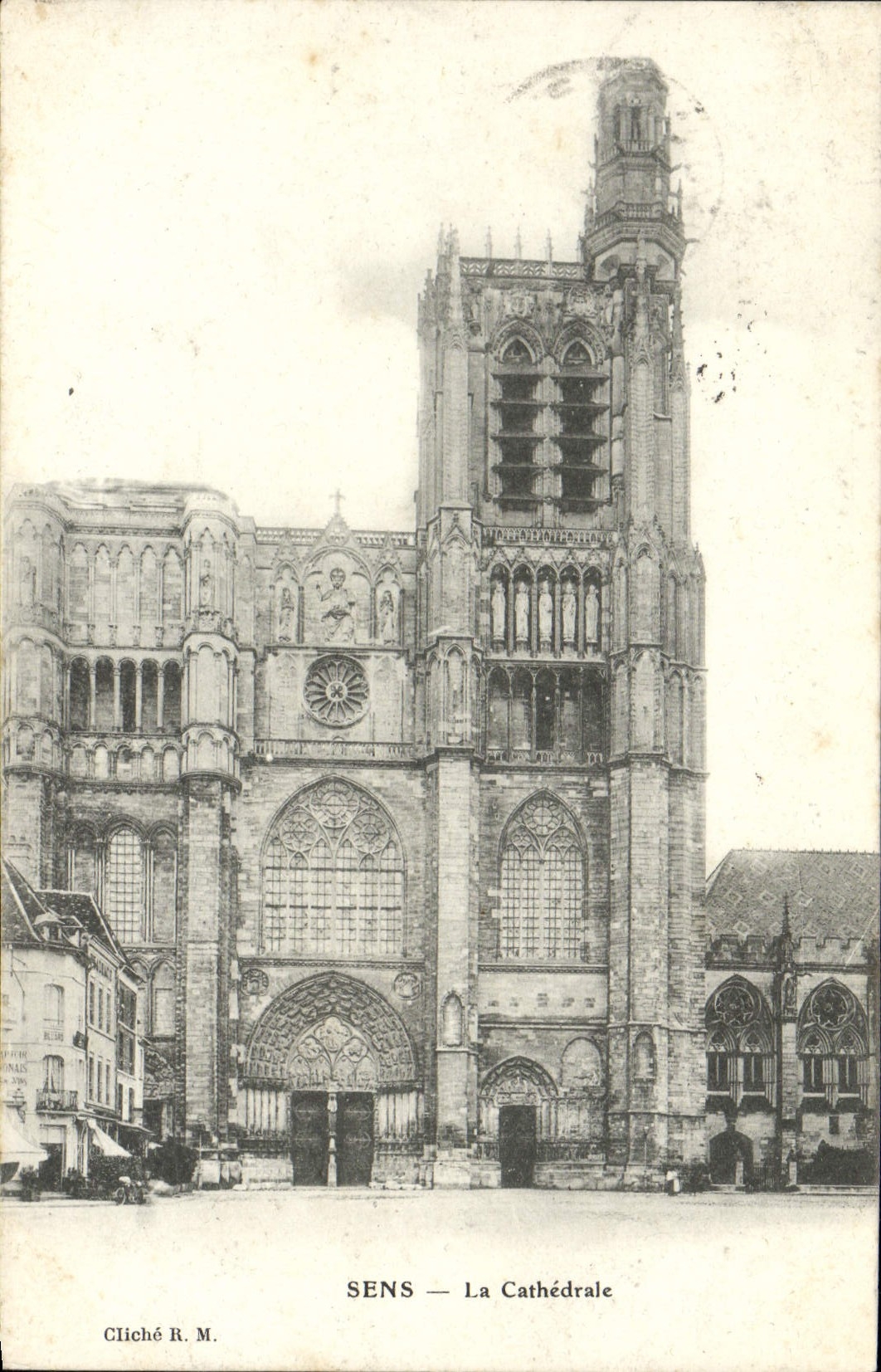 CPA Sens La Cathedrale