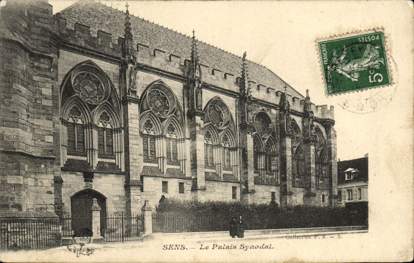 CPA Sens Le Palais Synodal