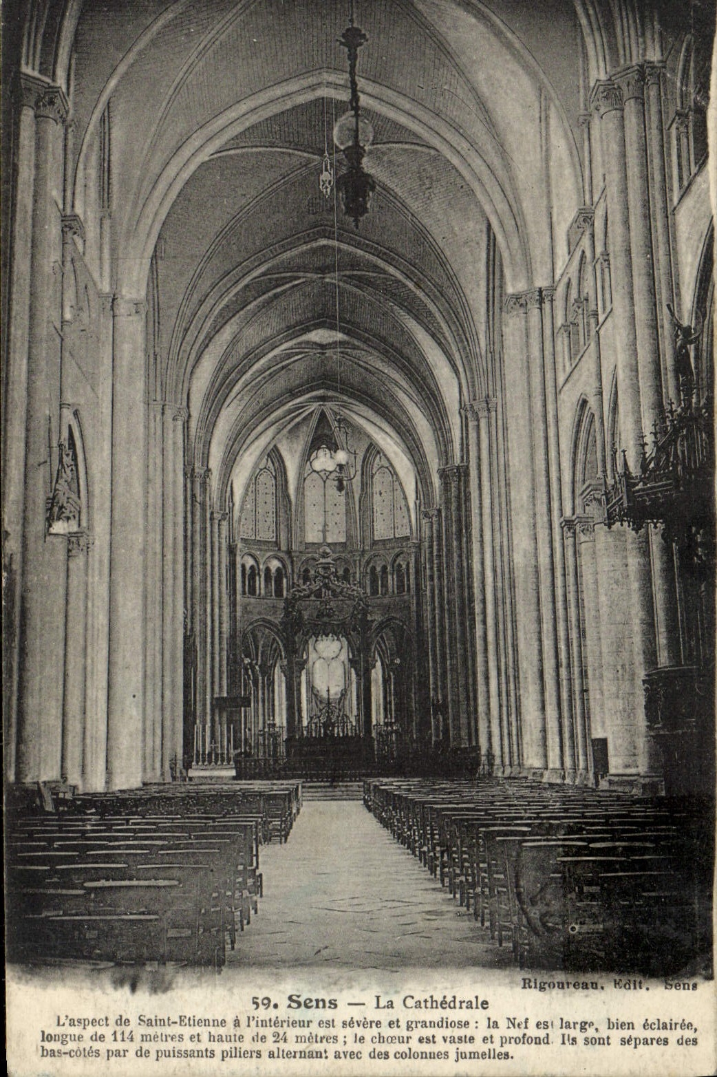 CPA Sens La Cathedrale