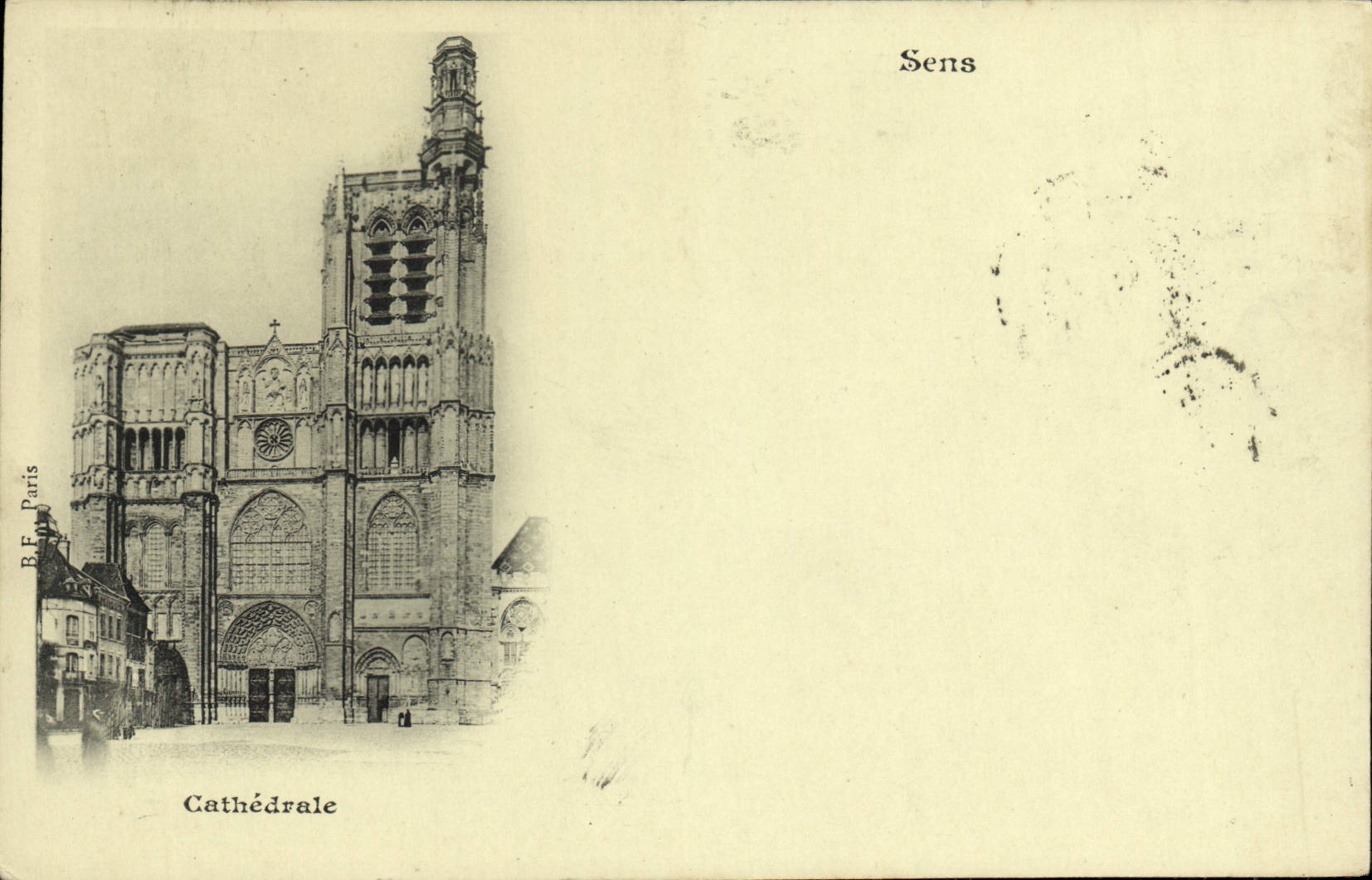 CPA Sens Cathedrale