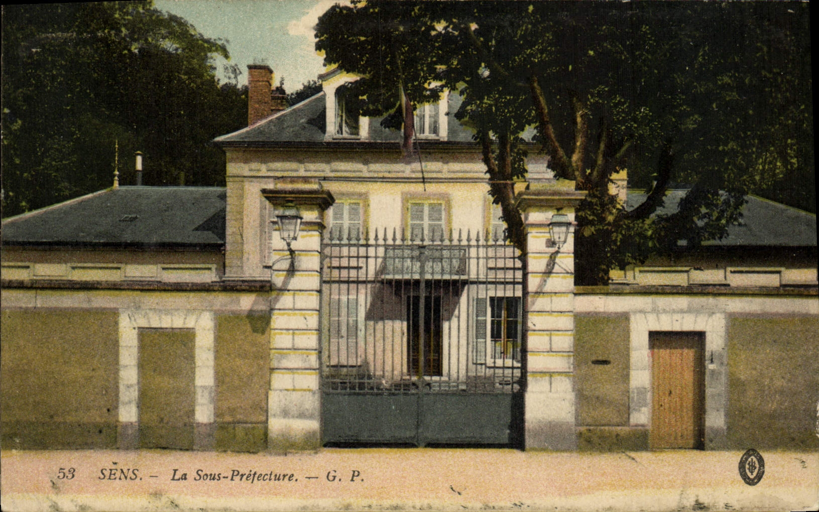 CPA Sens La Sous Prefecture