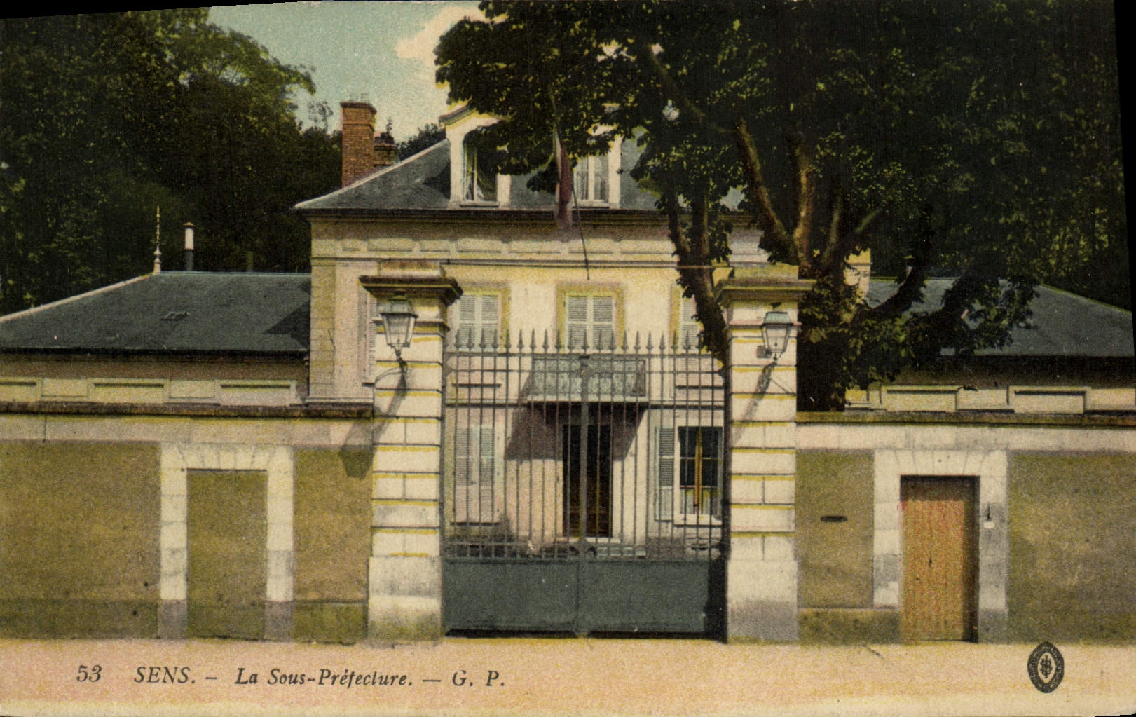 CPA Sens La Sous Prefecture