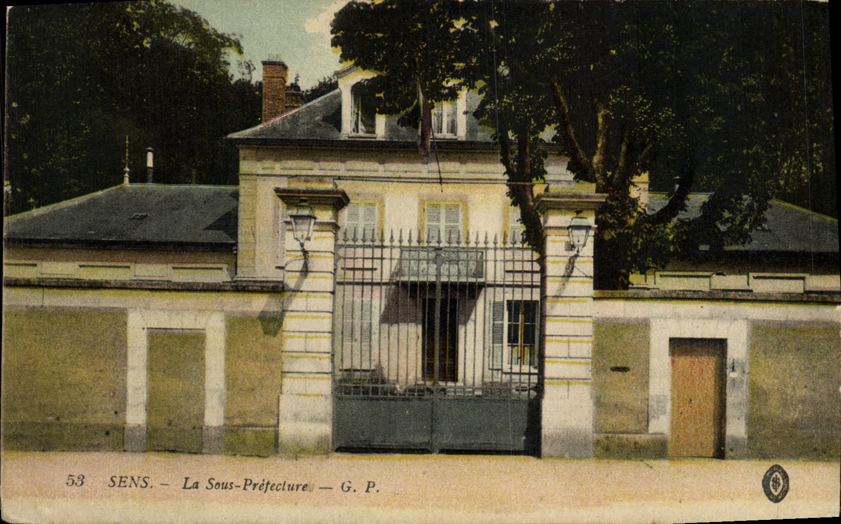 CPA Sens La Sous Prefecture