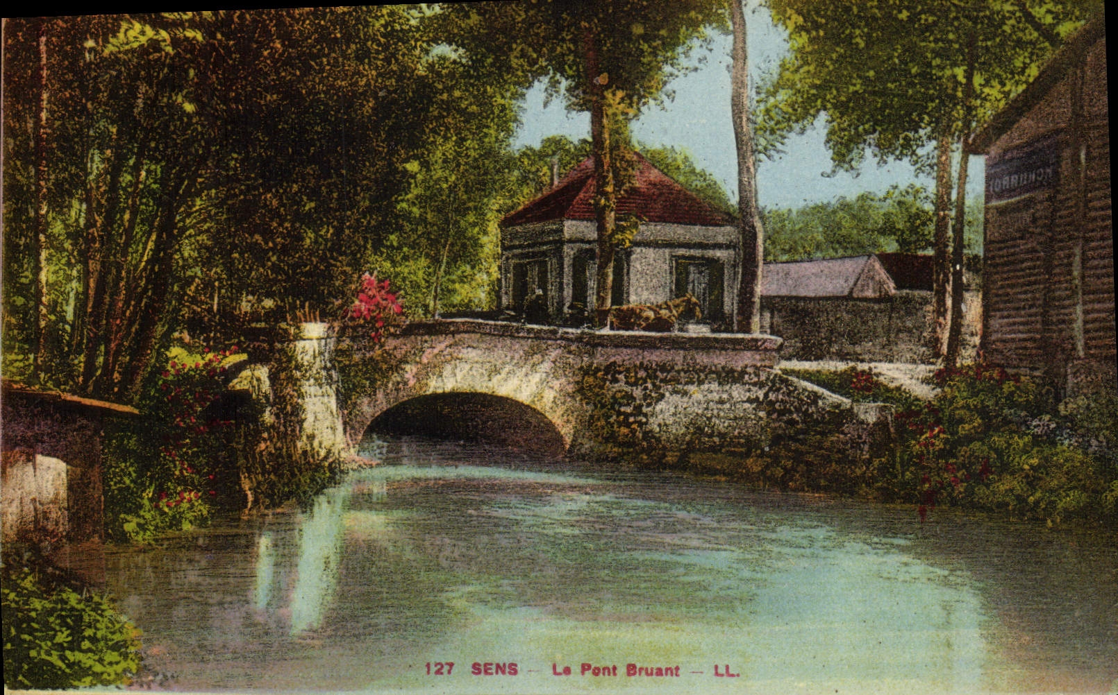 CPA Sens Le Pont Bruant 