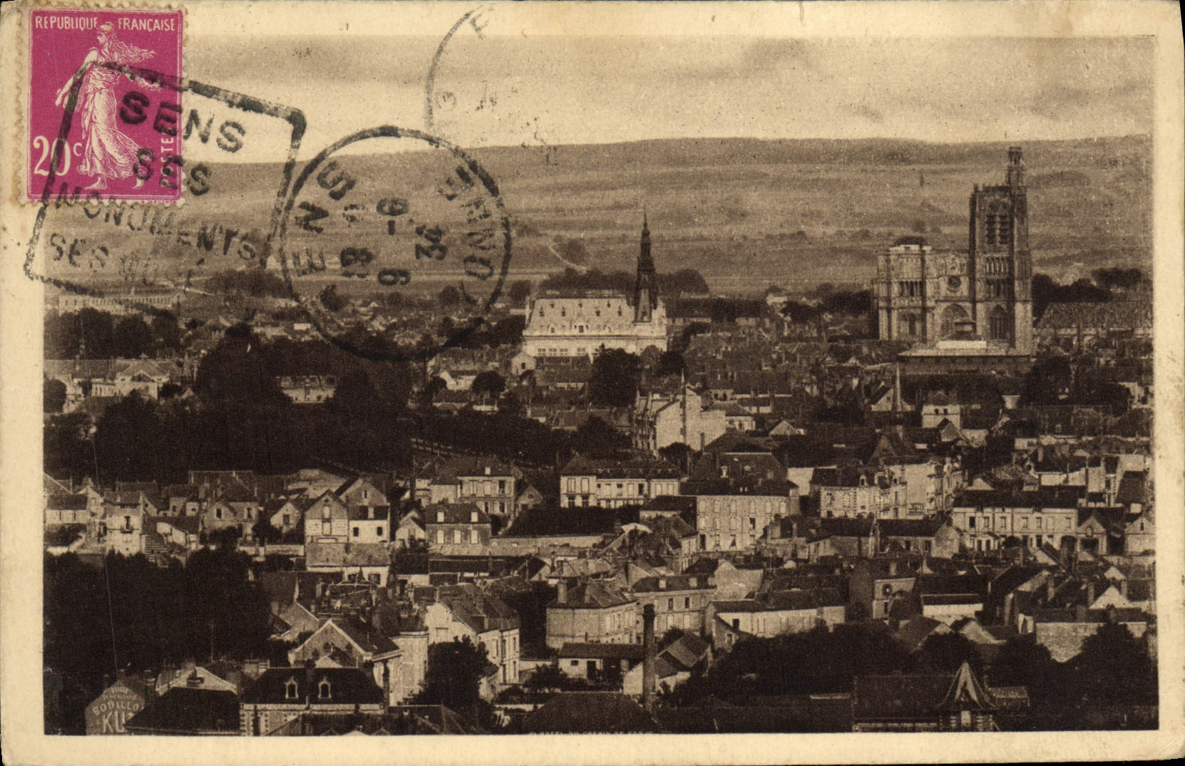 CPA Sens Vue Generale