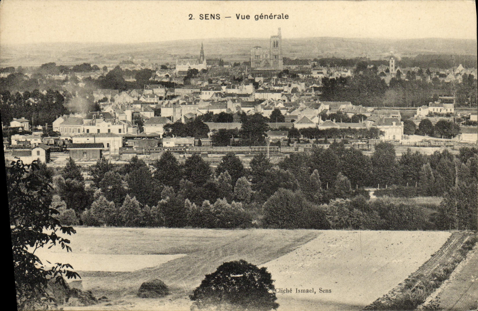 CPA Sens Vue Generale