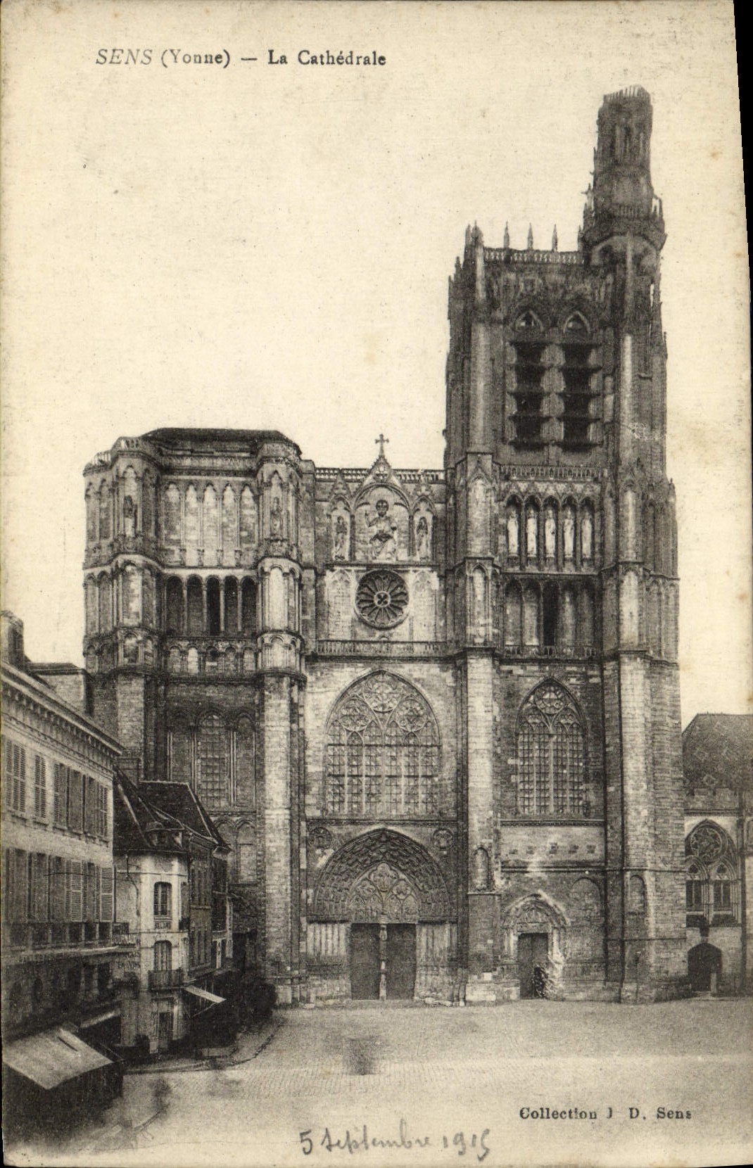 CPA Sens La Cathedrale