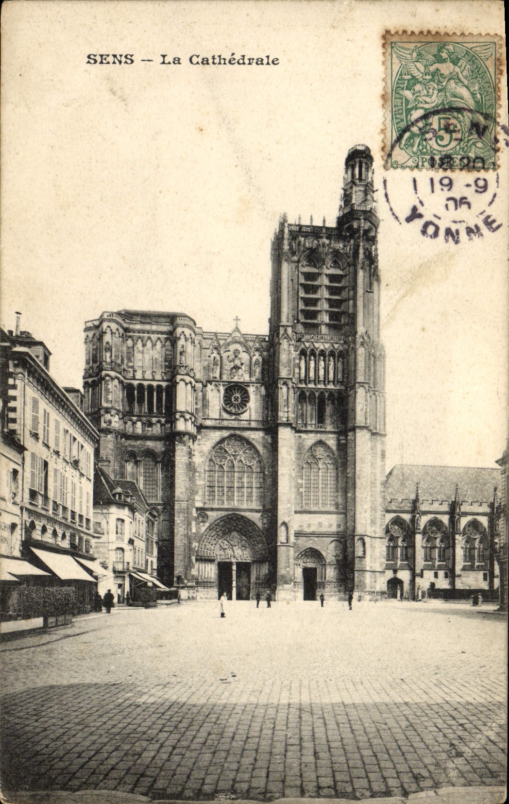 CPA Sens La Cathedrale
