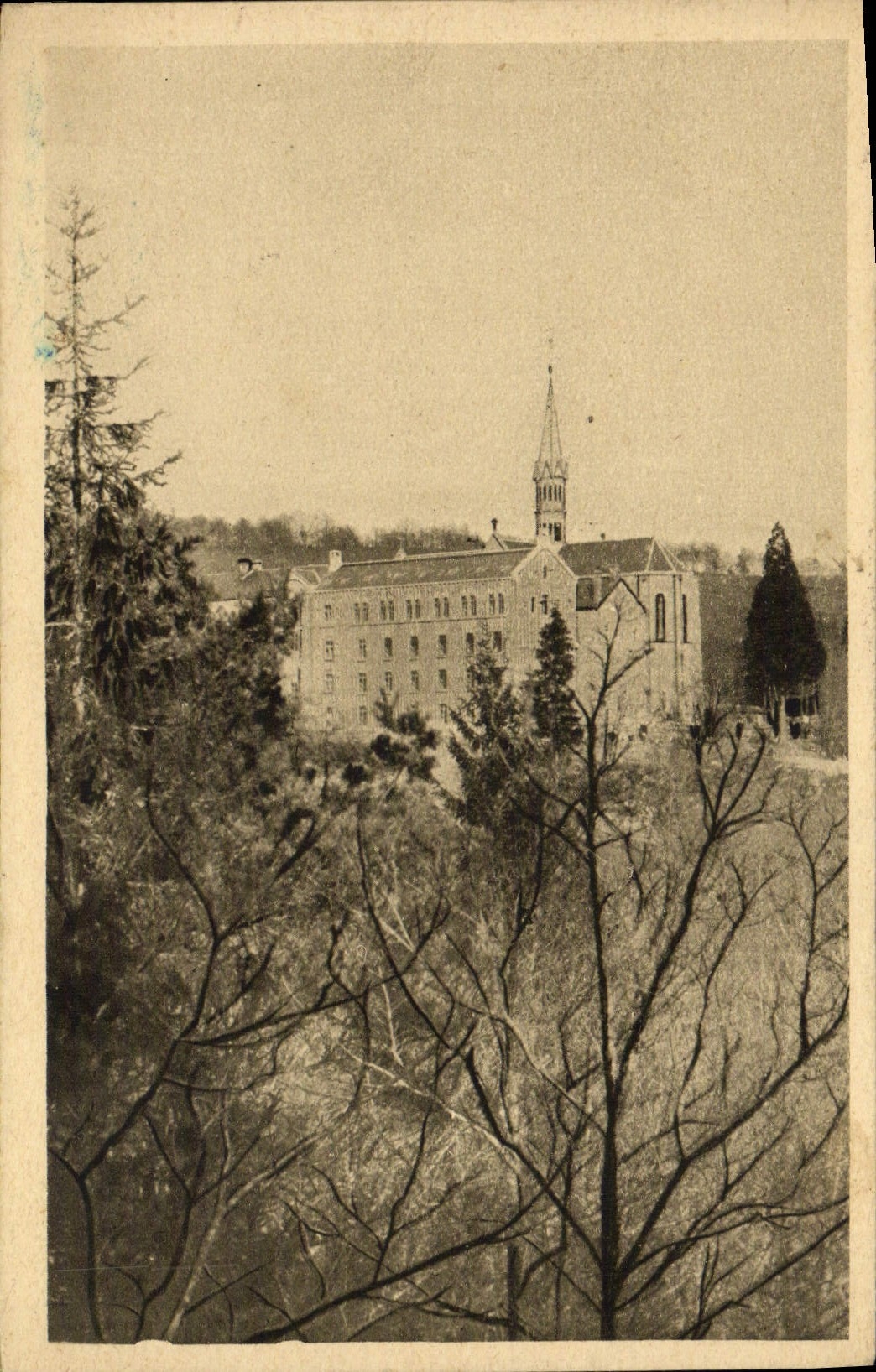 VINTAGE POSTCARD co. Marie Of Pierre Who Transfers way of Cross Seen from