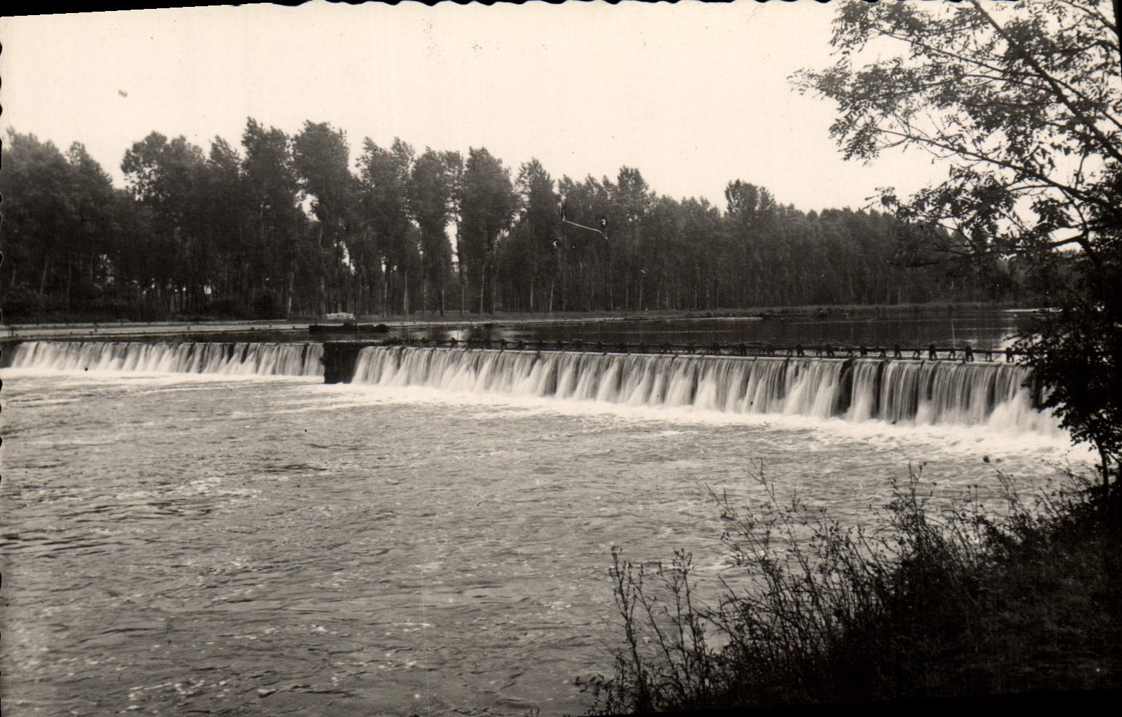 MODERN CARD St Julien of Sault Stopping of Bouviere