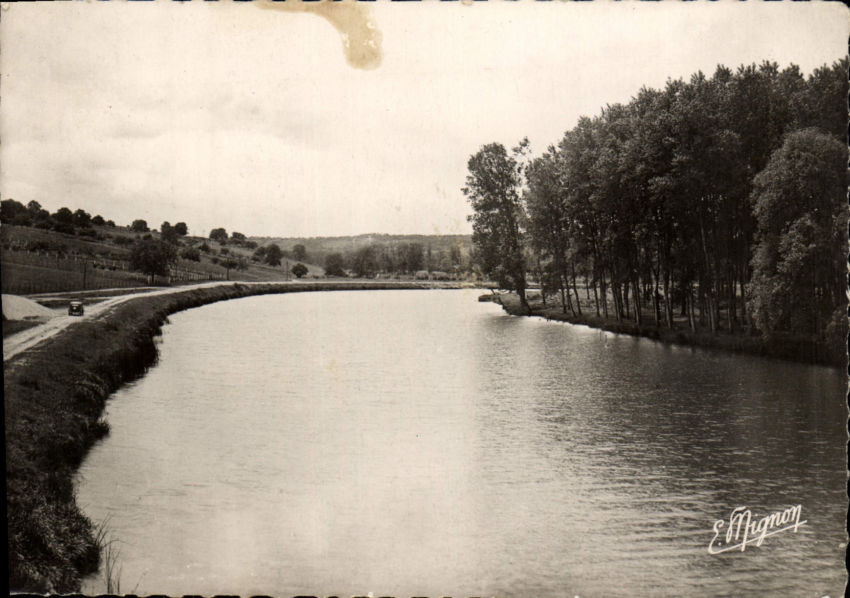 CPM Saint Julien du Sault Les hords de l'Yonne