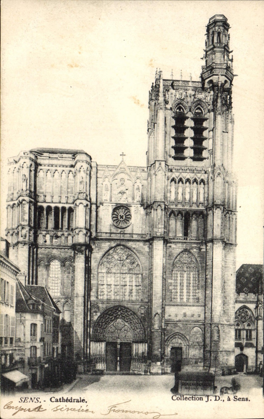 CPA Sens Cathedrale