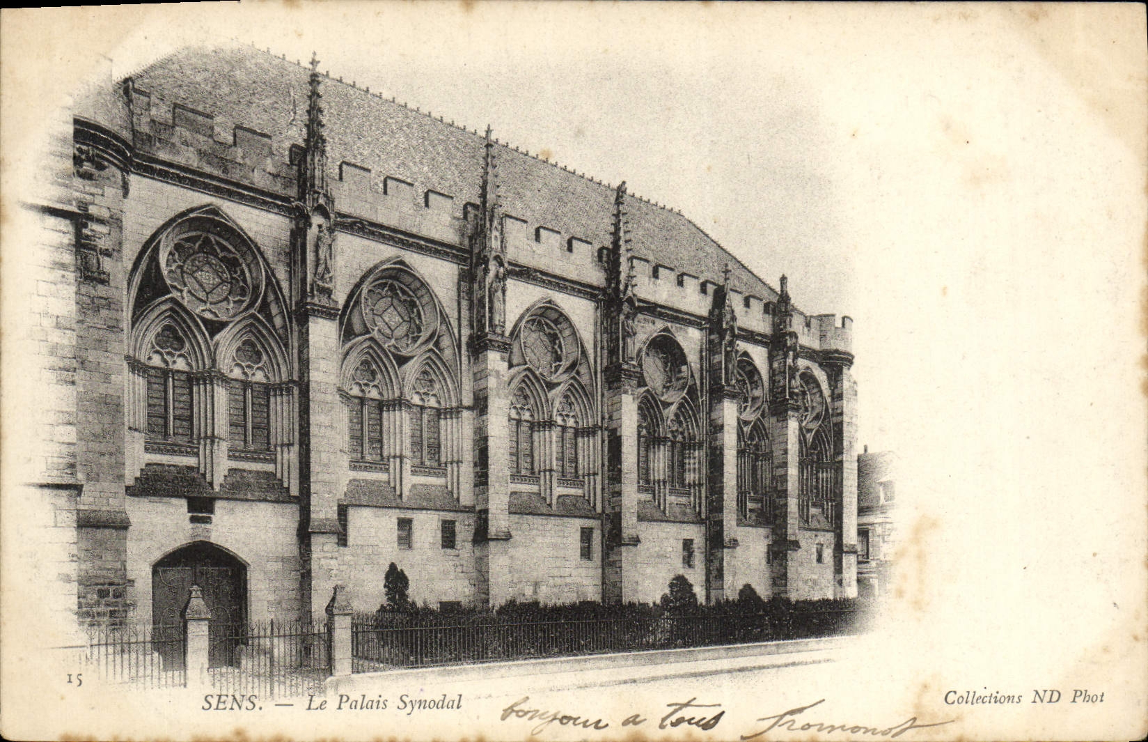 CPA Sens Le Palais Synodal