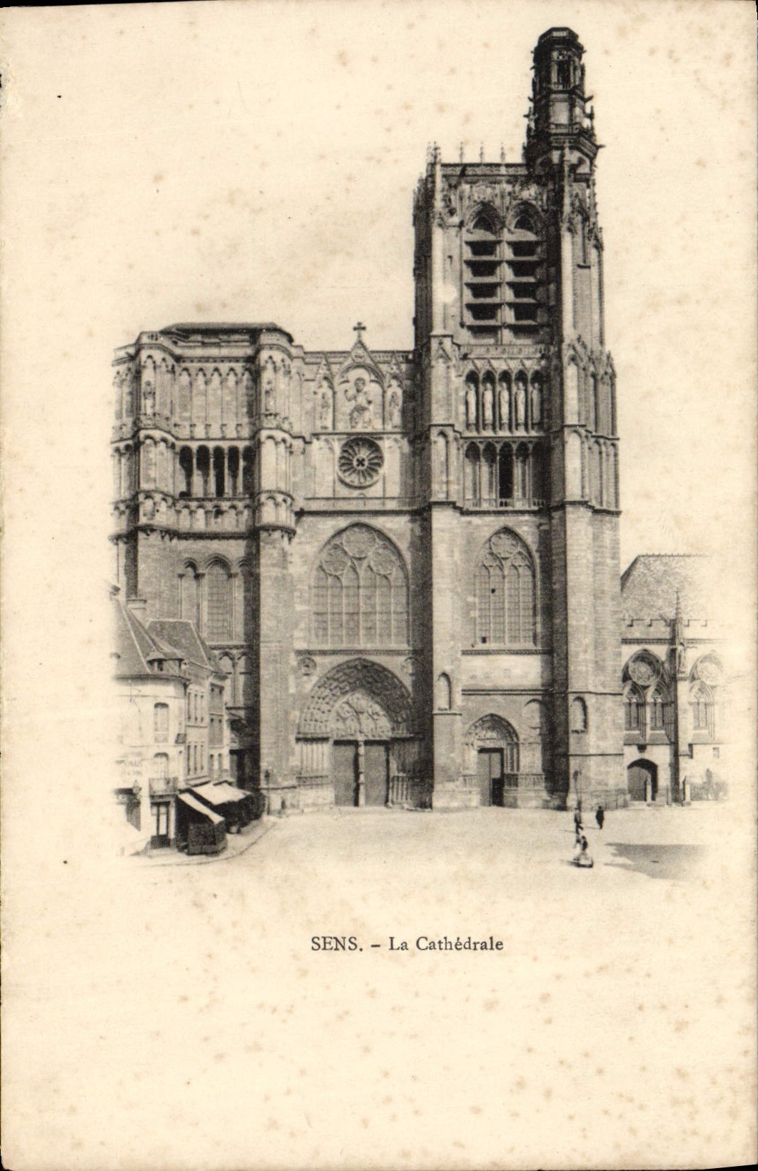 CPA Sens La Cathedrale