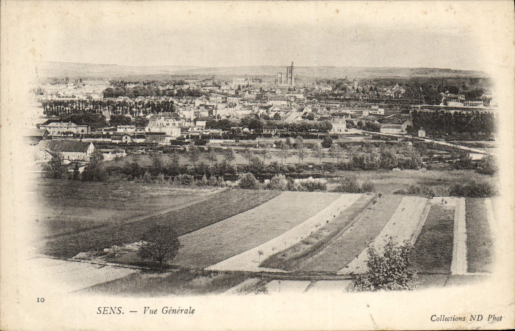 CPA Sens Vue Generale