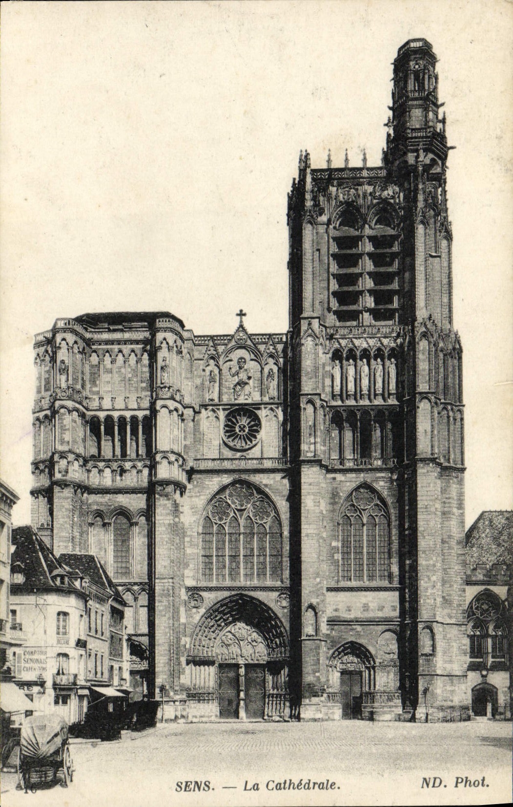 CPA Sens La Cathedrale
