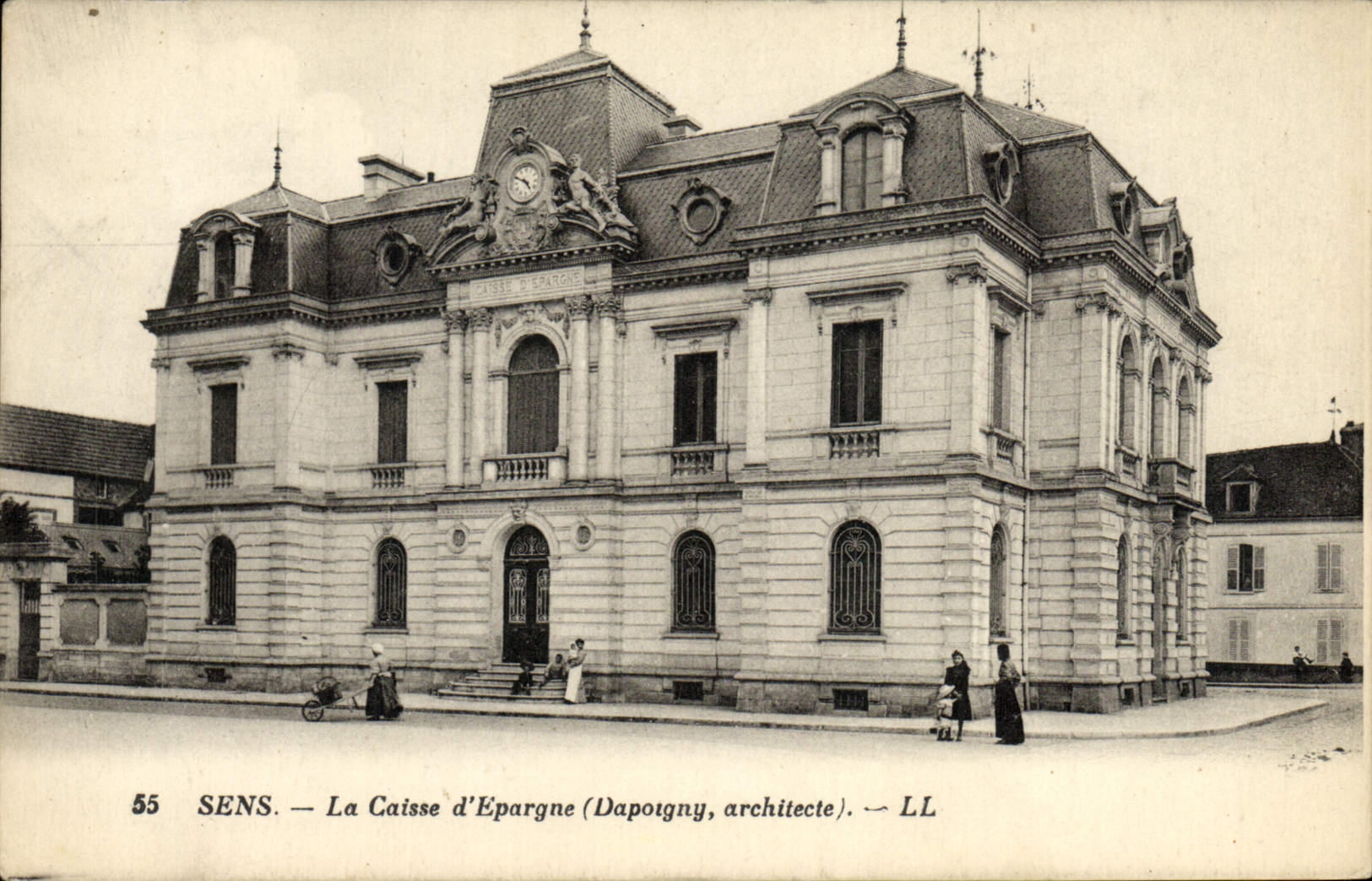 CPA Sens La Caisse d'Epargne