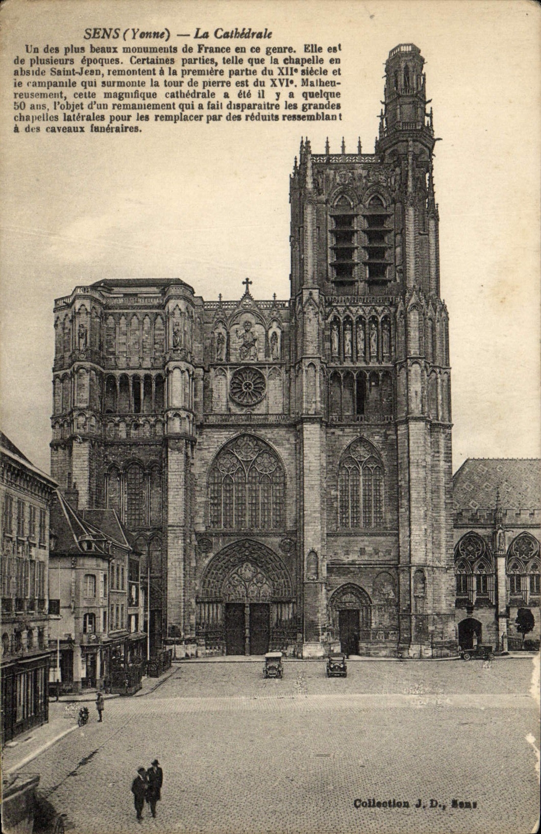 CPA Sens La Cathedrale 