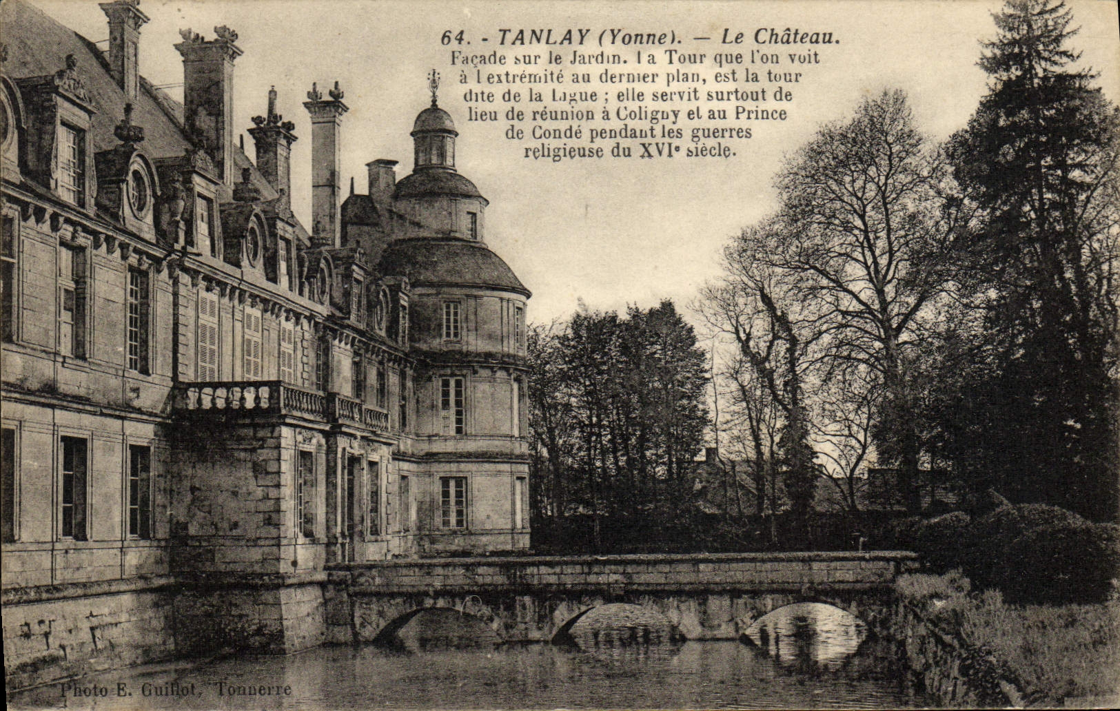 CPA Tanlay Le Chateau 