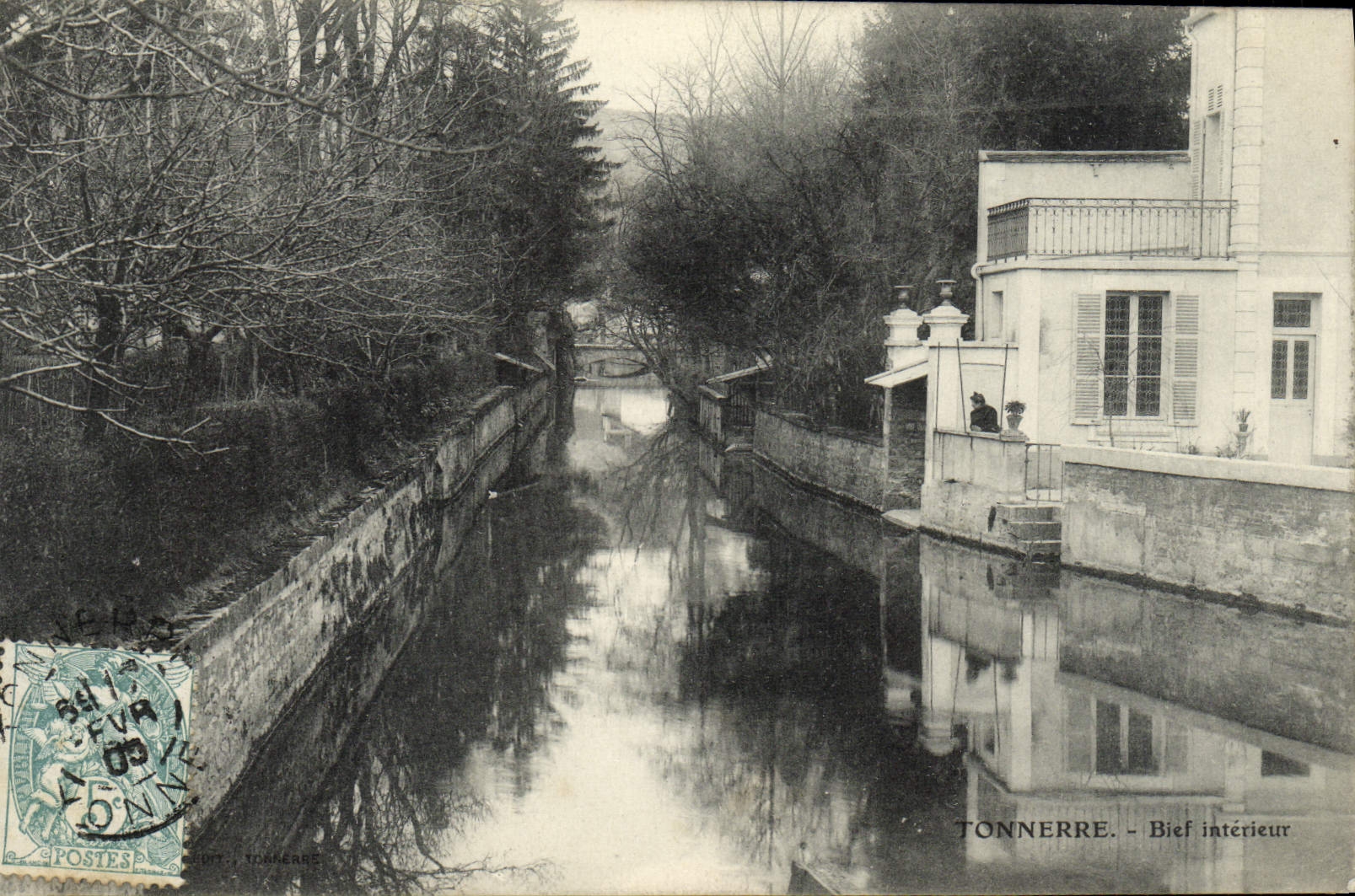 CPA Tonnerre Bief Interieur