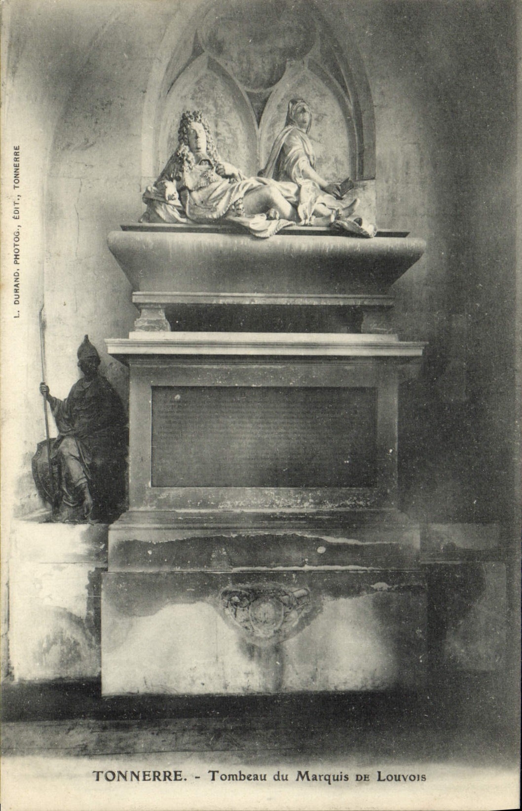 CPA Tonnerre Tombeau Du Marquis De Louvois